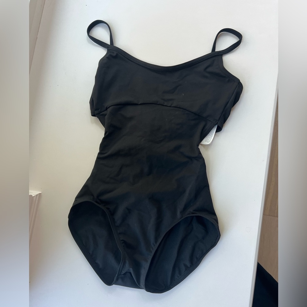 Capezio black leotard